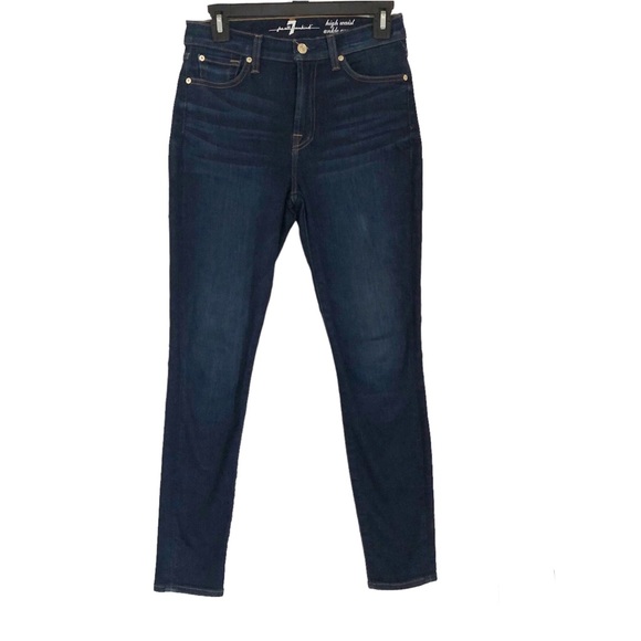 7 For All Mankind Lotta Ankle in Stormy Drift